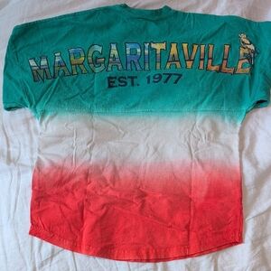 Margaritaville Kids Tee - Teal and Coral